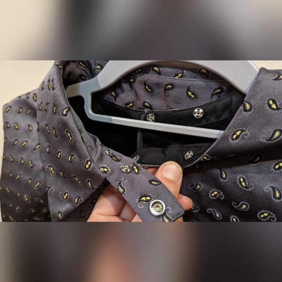 ALEXANDER WANG | GREY PAISLEY DRESS | F/W RTW 2014 RUNWAY - Picture 11 of 14